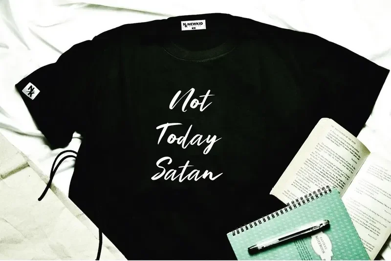 Not Today Satan | New Kid Clothing