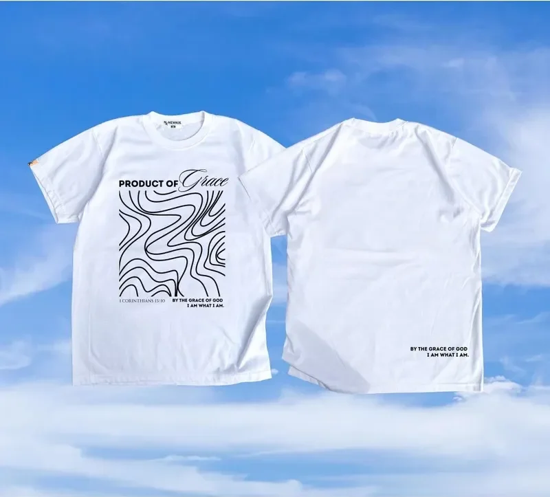 Product of Grace New Christian Shirt Design Worship Clothing