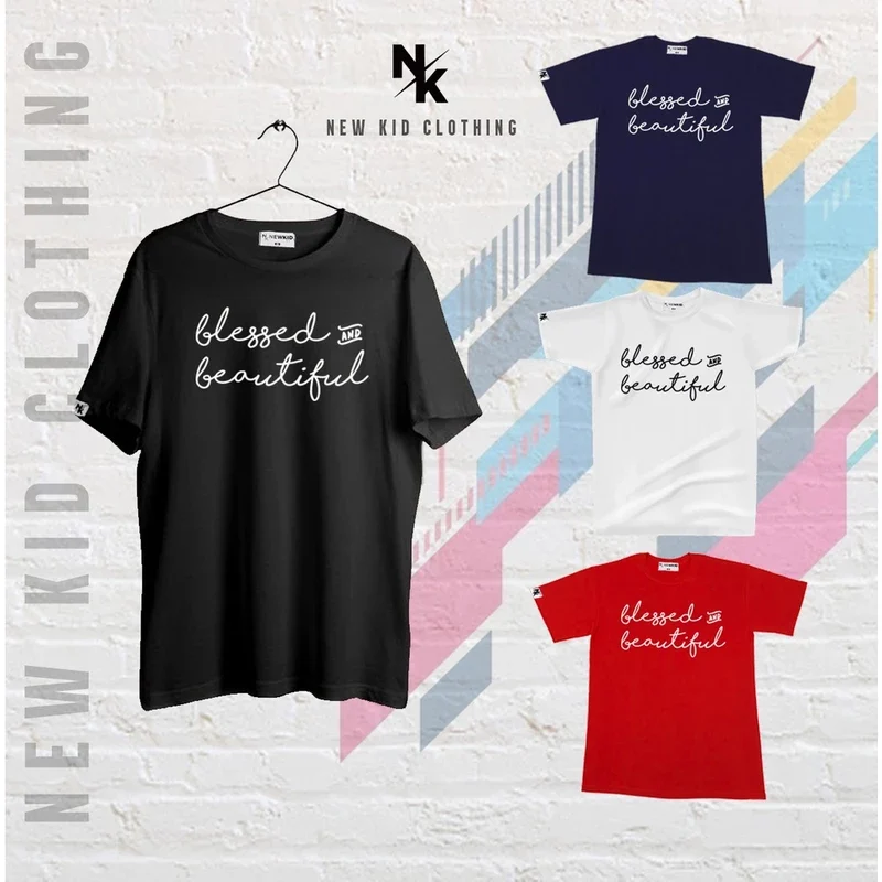 Blessed & Beautiful | New Kid Clothing Christian Shirts