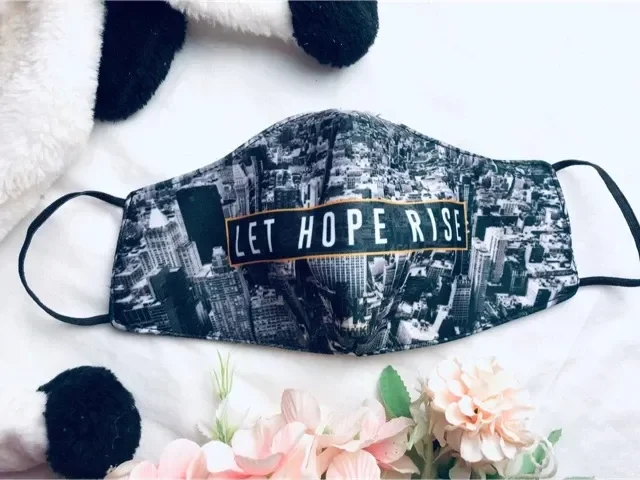 Let Hope Rise Face Mask | New Kid Clothing