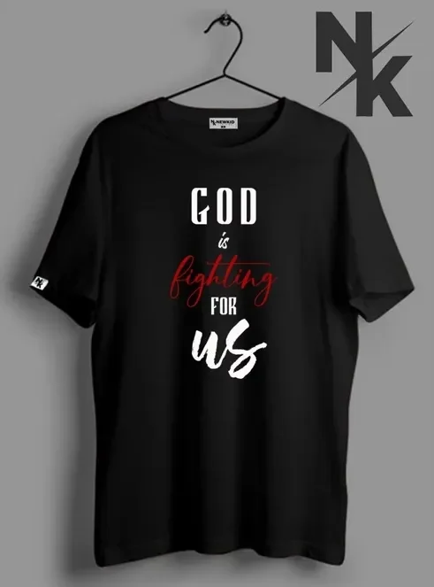 God is Fighting for Us | NK Christian Shirts