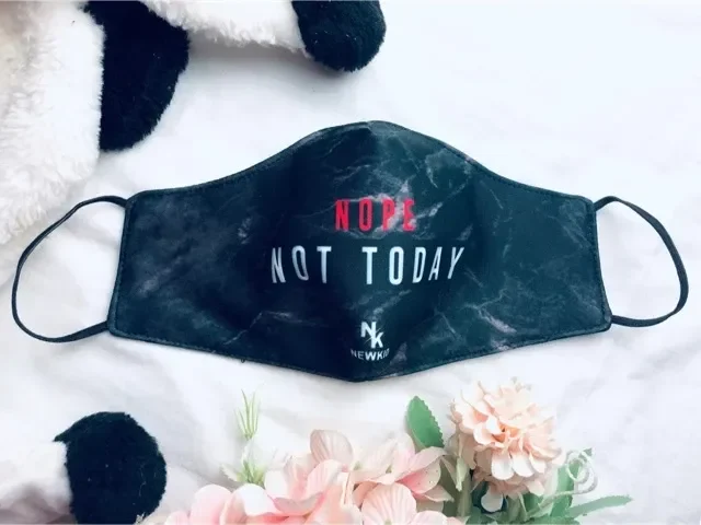 Nope Not Today Facemask | New Kid Clothing