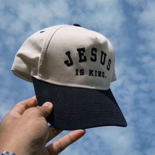 Jesus is King Christian Cap - Baseball Hat Adjustable